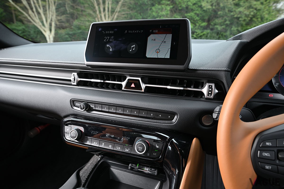 手の内で操る爽快感と限界走行時のダイレクト感が魅力的なMT仕様がラインナップに加わったトヨタ「GRスープラ」