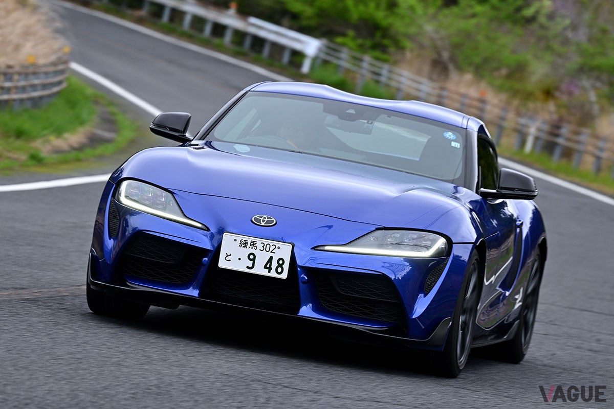 手の内で操る爽快感と限界走行時のダイレクト感が魅力的なMT仕様がラインナップに加わったトヨタ「GRスープラ」