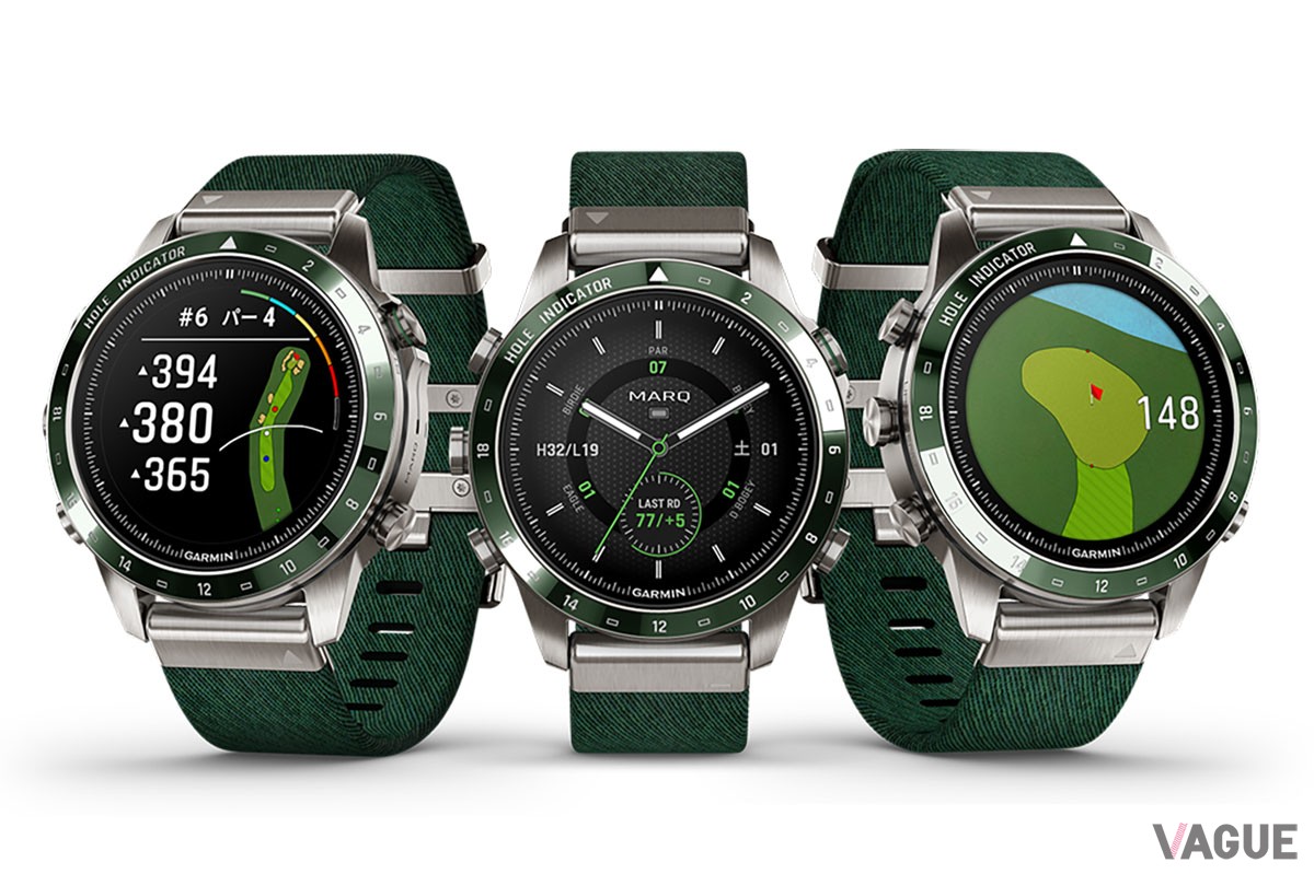 「Golfer」ではウォッチフェイスに前回ラウンドのプレイ結果を表示できる