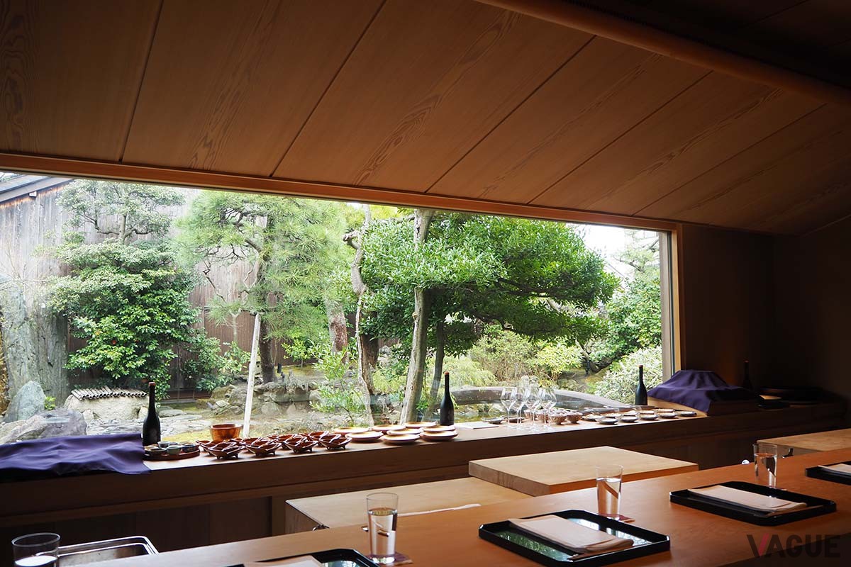 古民家を改装した「ふじ居」。桝田酒造店の酒バー「沙石」に隣接しています。