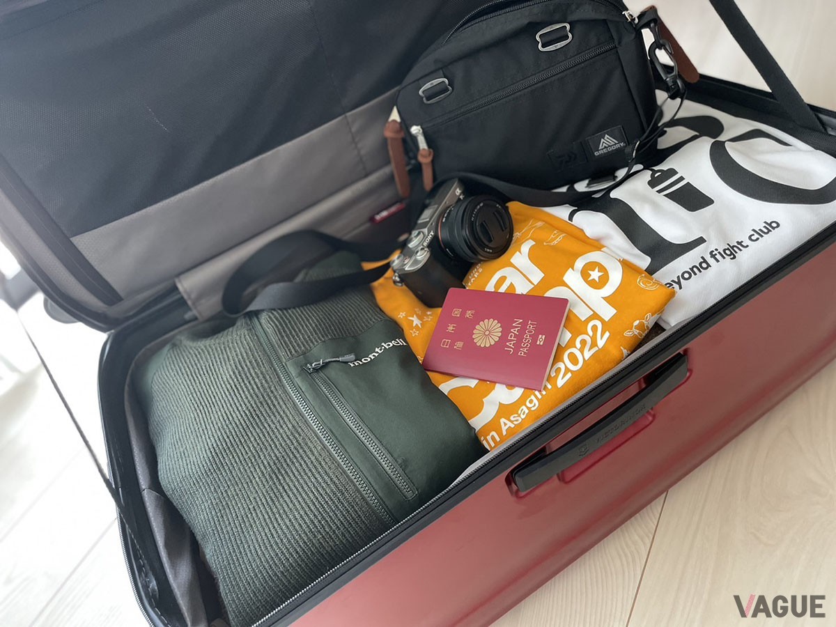 容量99Lという安心のボリューム感