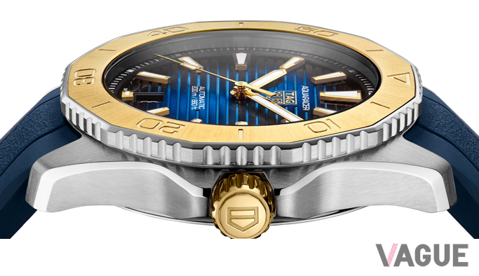 タグ・ホイヤー「スティール＆ゴールド」（ブルーダイヤル×イエローゴールド）