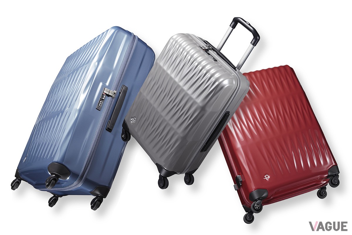 PROTECA「トリアクシス」は、吟味した本体の素材とデザイン、そして静音性に優れた独自のキャスターなどにより、旅行者のニーズを満たした日本製のスーツケース