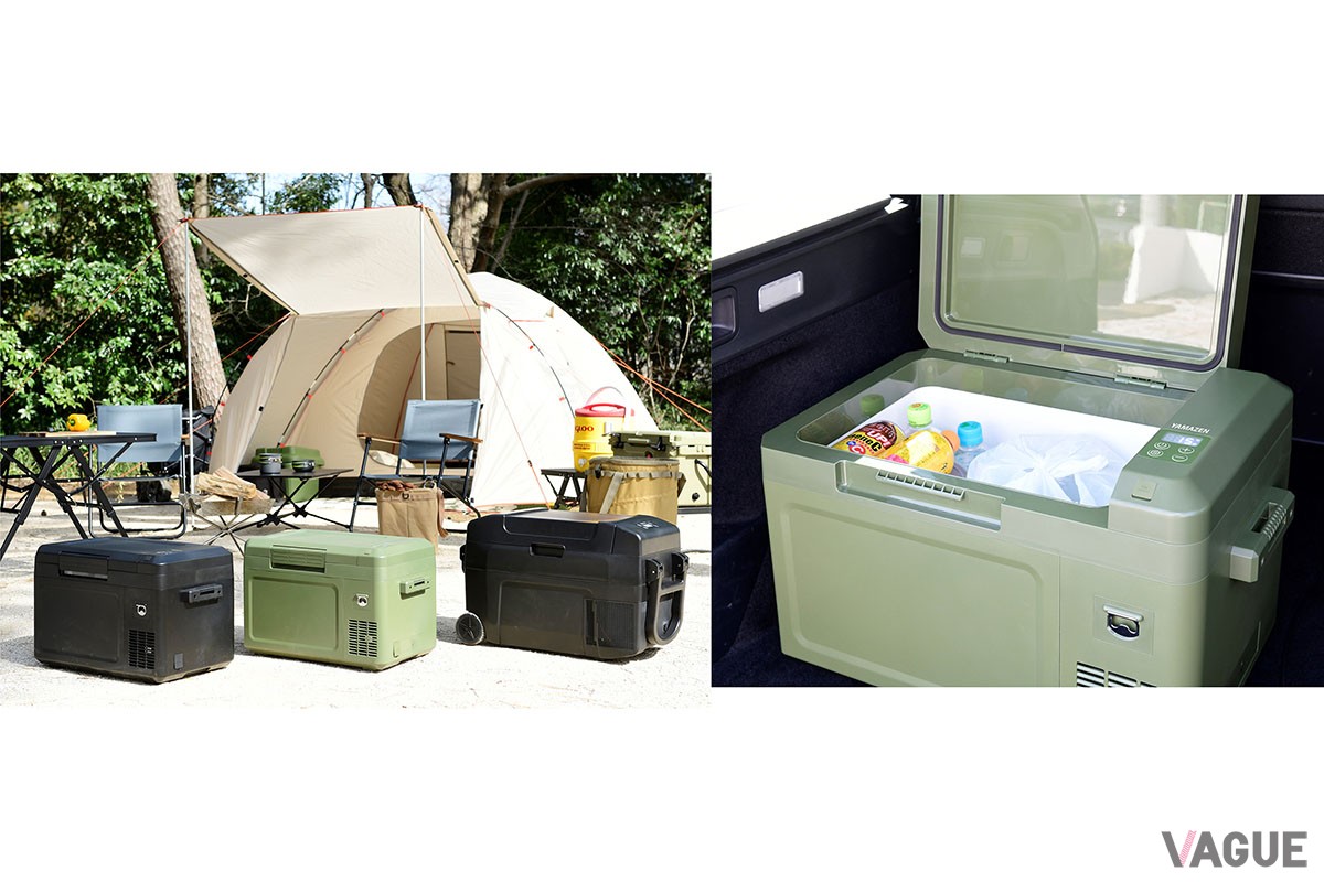 容量は25Lと35Lの2サイズ展開。容量25Lでも350ml缶が38本入るほど大容量！