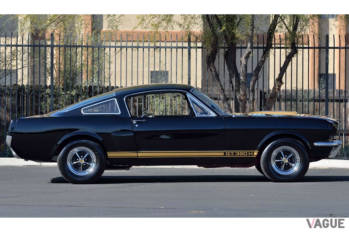 「GT350H」のボディサイズは、全長4610mm、全幅1800mm、全高1330mm（C）Mecum Auctions