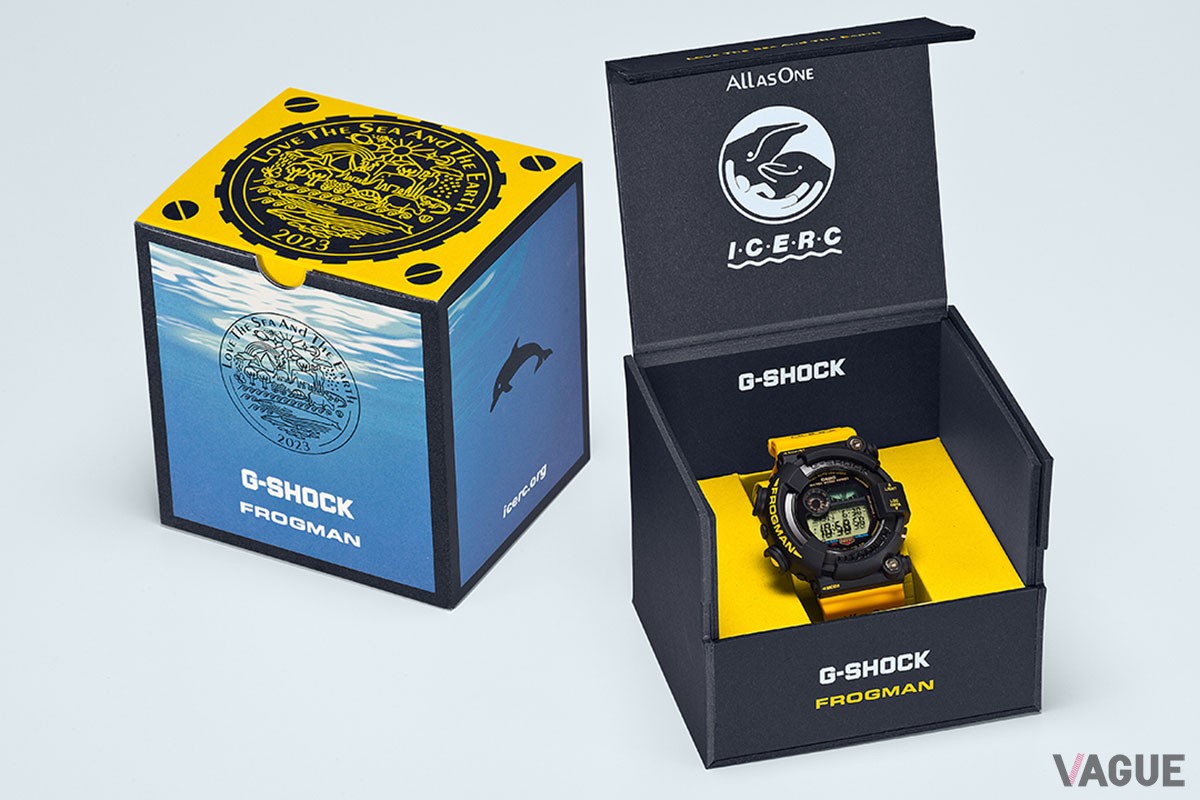 本格的な防水性を備えた“フロッグマン”がベースの「GW-8200K」。ダイビング機能やタイドグラフ（潮位表示）機能を搭載しており、夏のレジャーにもピッタリ