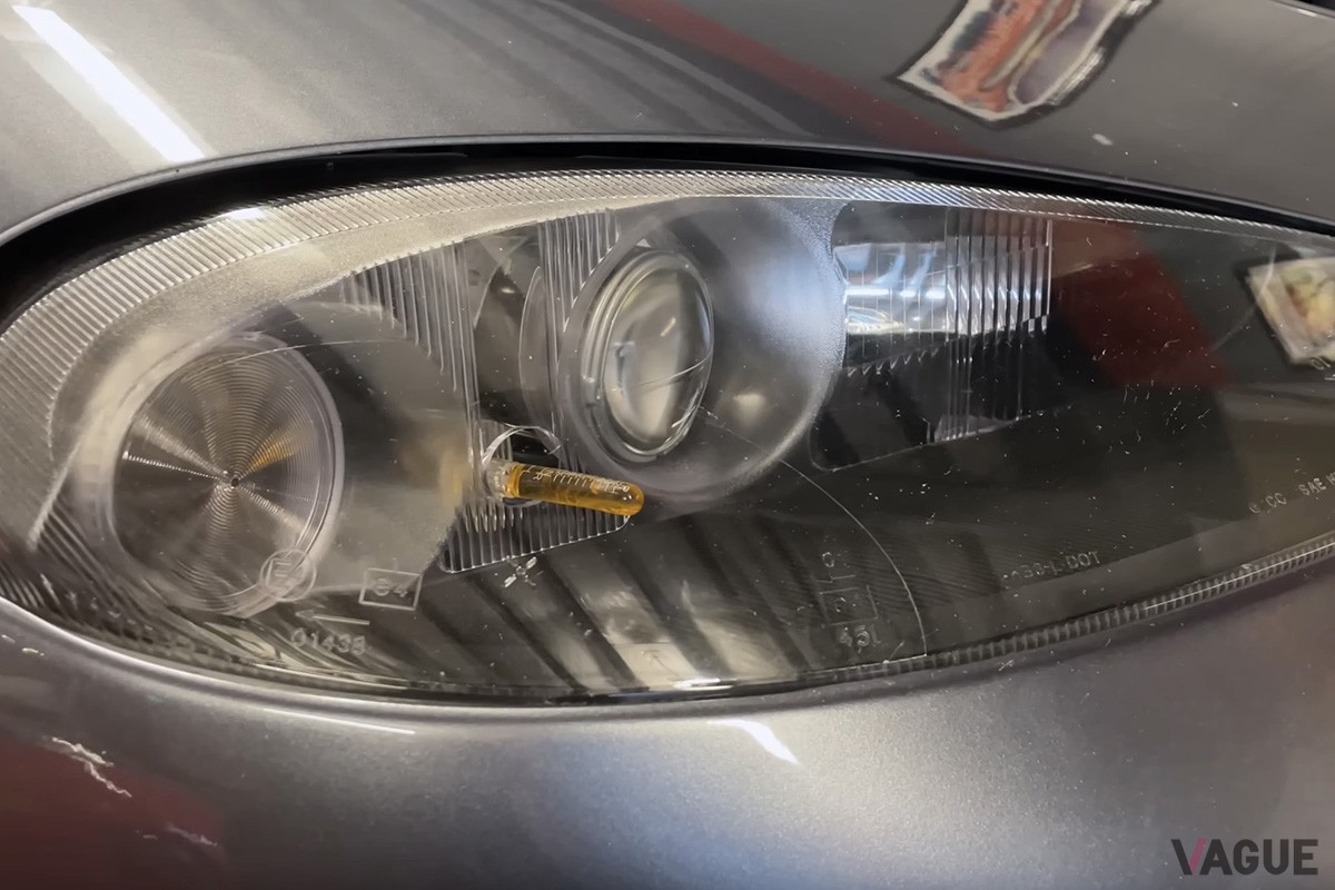 初代「バイパー」の初期型が採用していたヘッドライト（C）YouTube『Four Eyes』