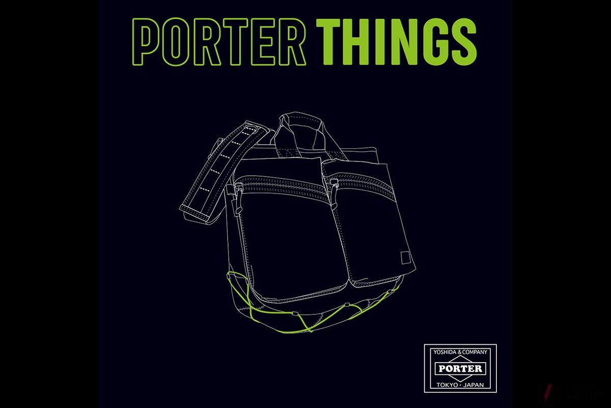 ポーター「PORTER THINGS」シリーズの「2WAY HELMET BAG」