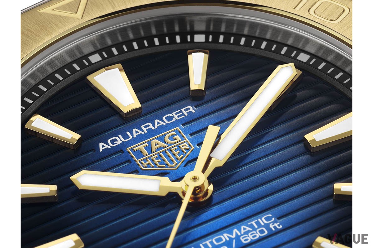 アワーマーカーにも18Kゴールドをあしらうタグ・ホイヤー「スティール＆ゴールド」（ブラックダイヤル×ローズゴールド）40mm