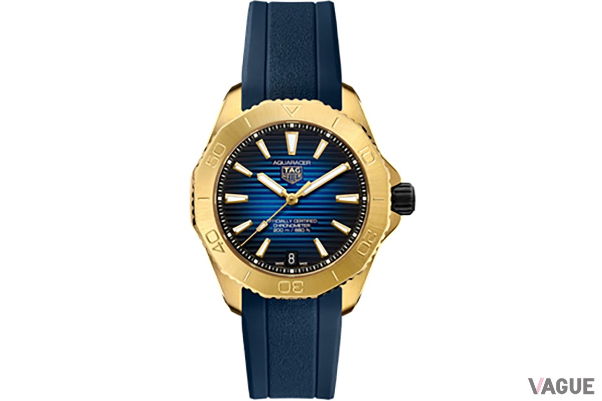 アクアレーサー プロフェッショナル200 （ソリッドイエローゴールド）40mm