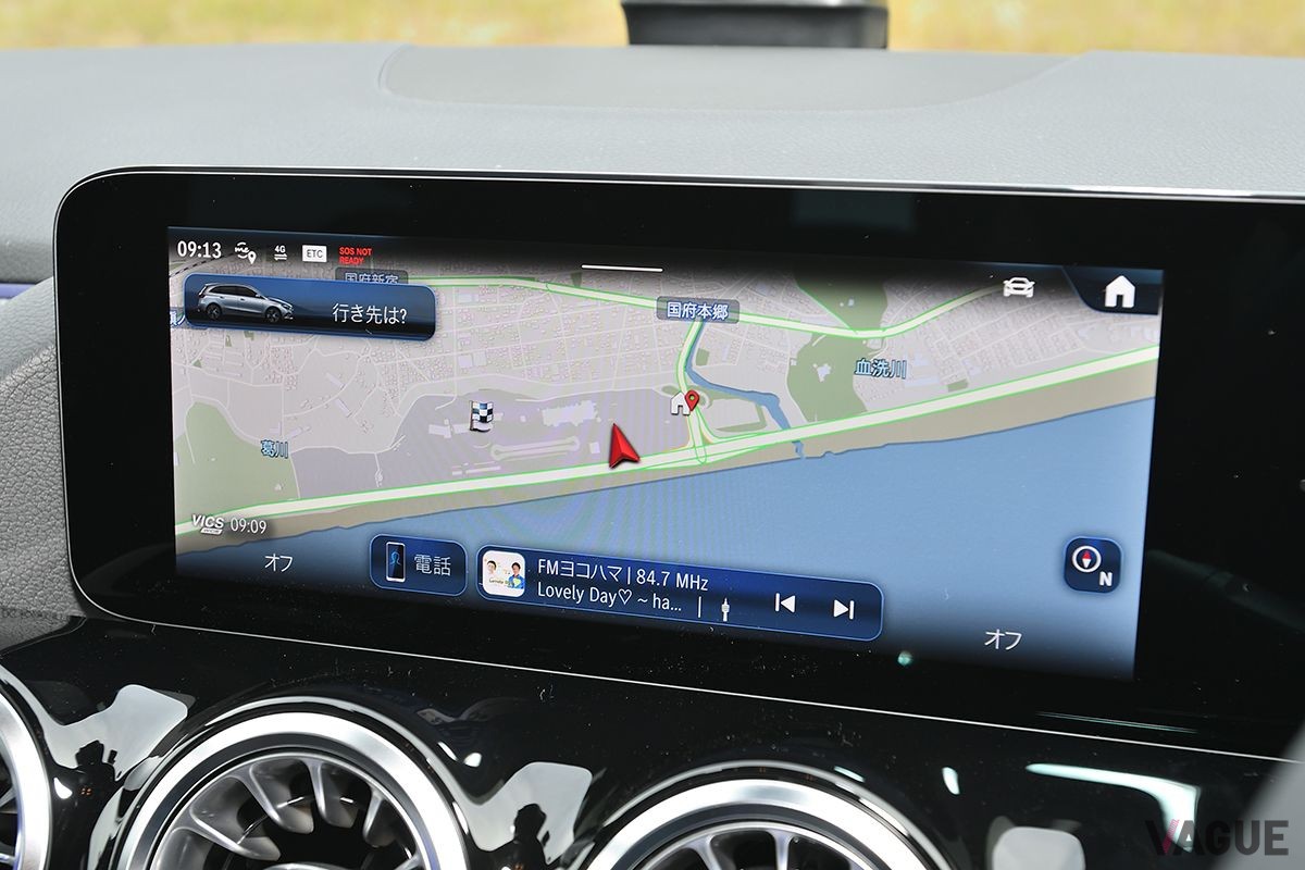 メルセデス・ベンツ改良新型「Bクラス」のインテリア