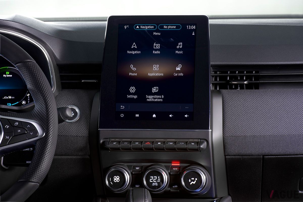 欧州で発表されたルノー改良新型「クリオ（日本名：ルーテシア）」のインテリア