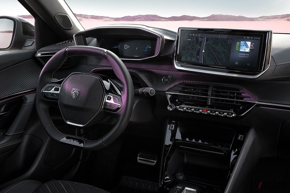 プジョー改良新型「2008」のインテリア