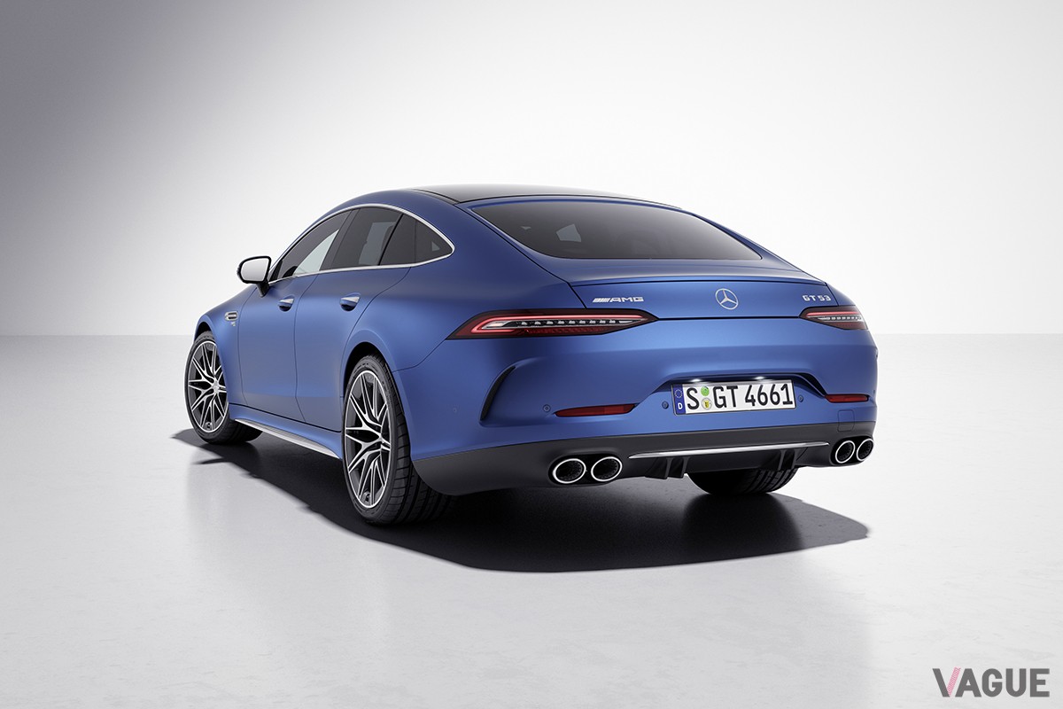 改良新型「メルセデスAMG GT53 4MATIC＋ 4ドアクーペ」