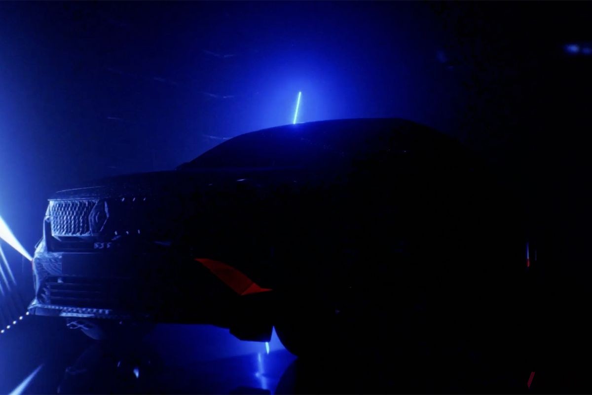 6月18日に世界初公開されるルノーの新型クーペSUV「ラファール」
