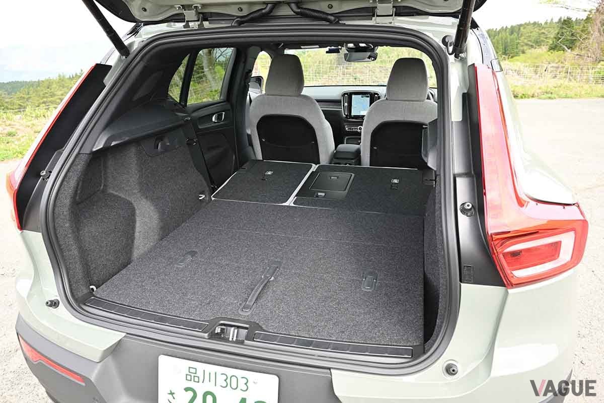 ボルボ「XC40リチャージ」の荷室