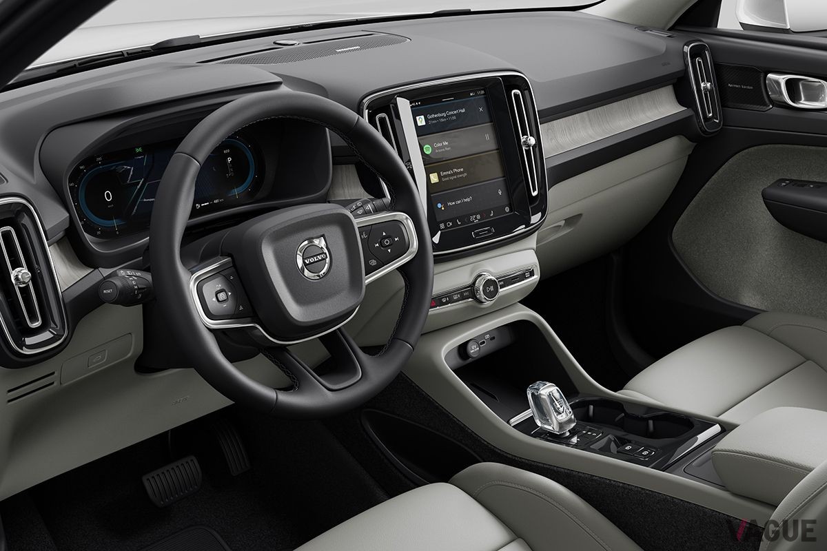 ボルボ「XC40」のインテリア