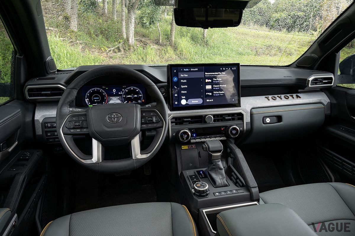 トヨタ新型「タコマ」のインテリア