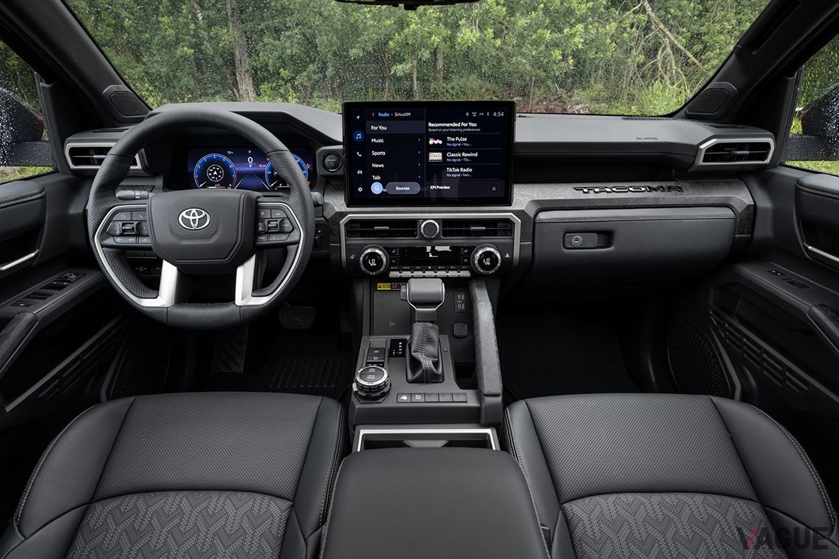 トヨタ新型「タコマ」のインテリア