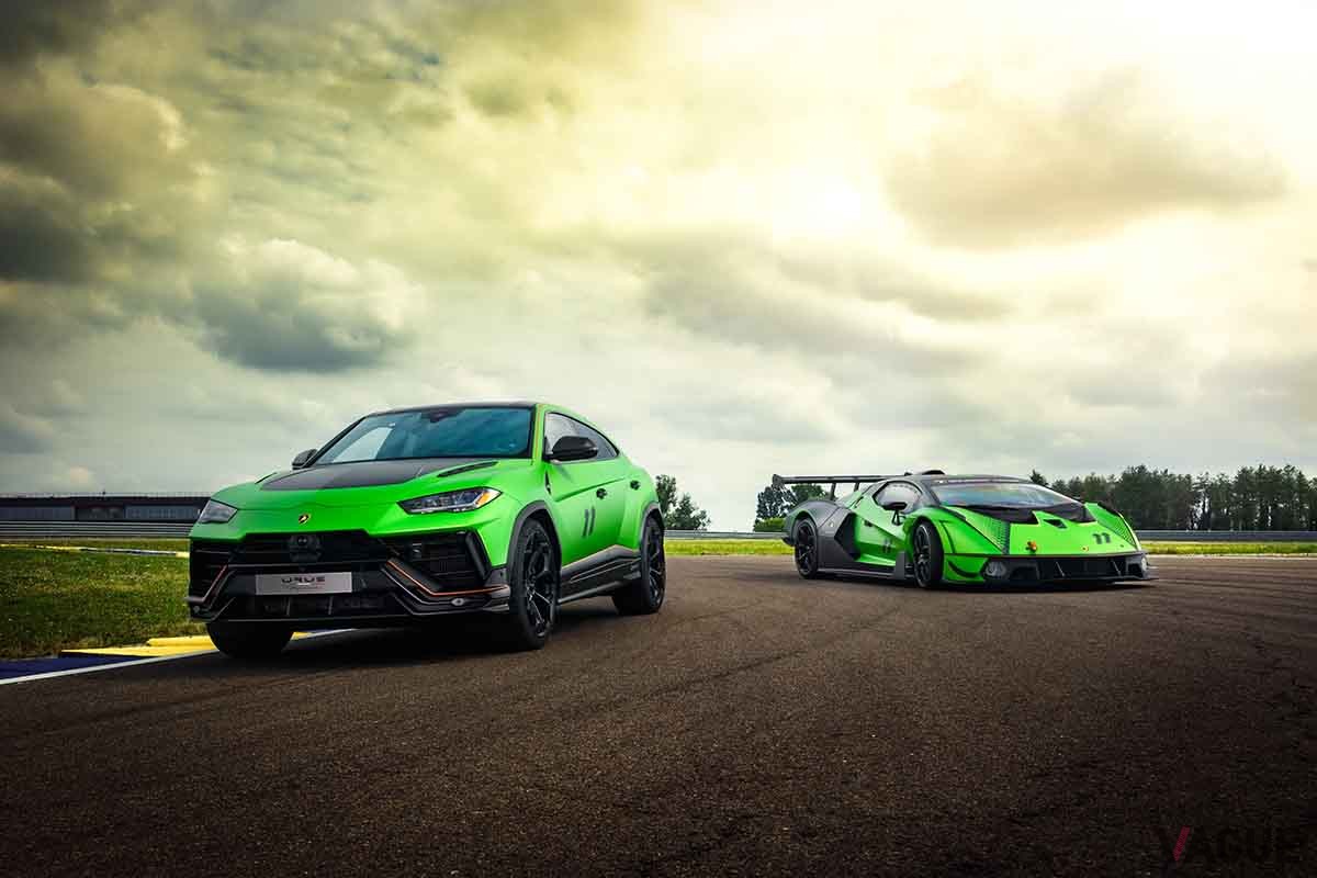ランボルギーニ新型「ウルス・ペルフォルマンテ エッセンツァSCV12」と「エッセンツァSCV12」