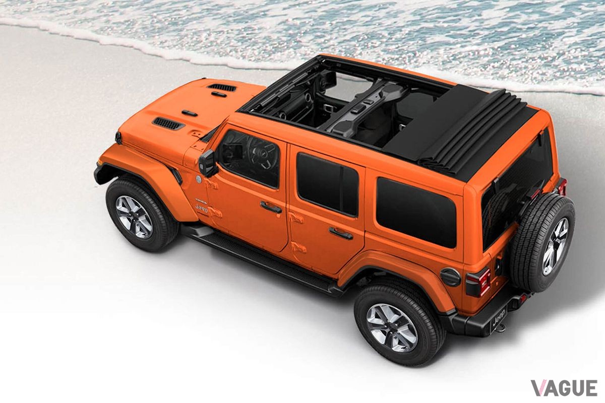 ジープの限定車「ラングラー アンリミテッド サハラ パワートップ」