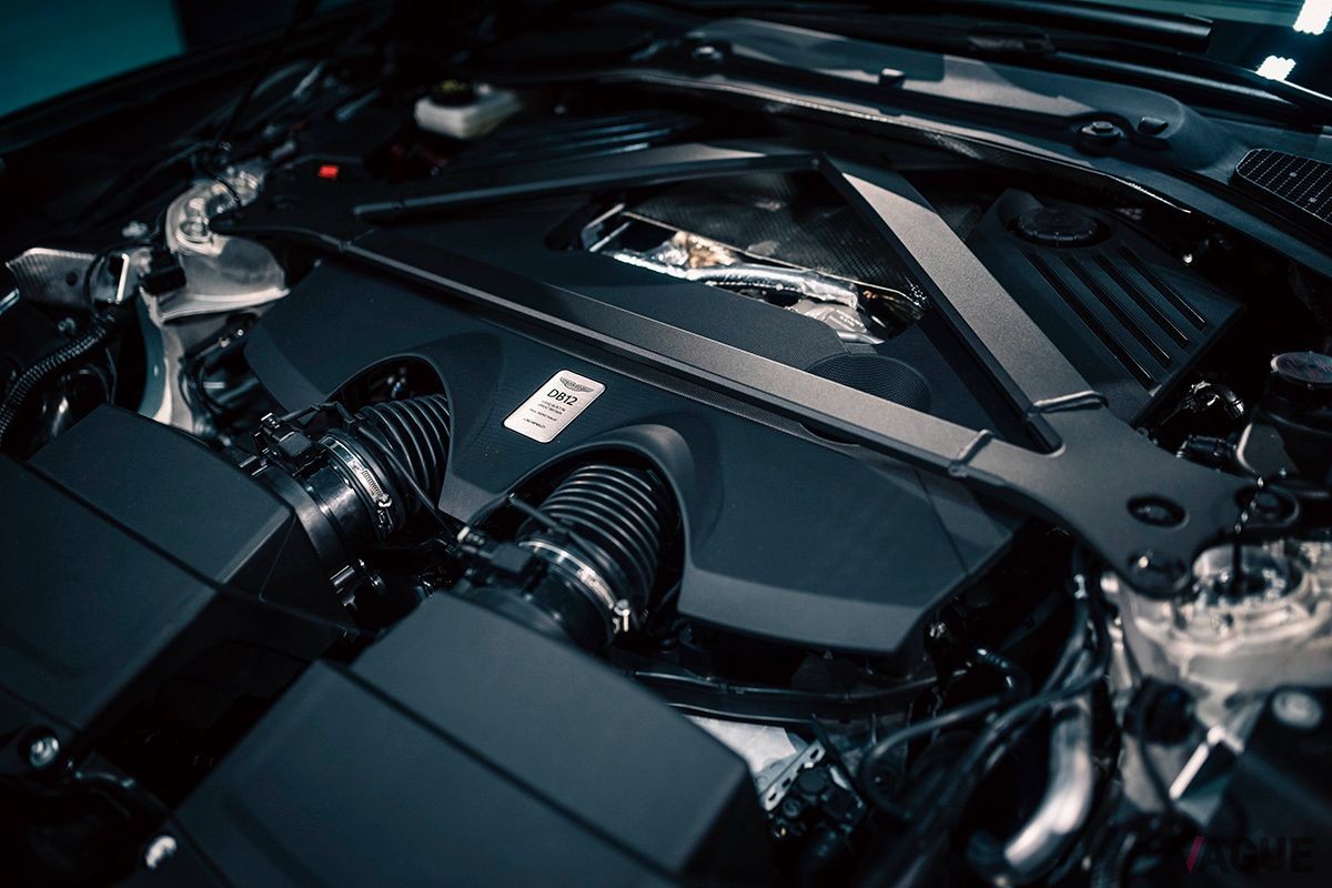 アストンマーティン新型「DB12」のエンジン