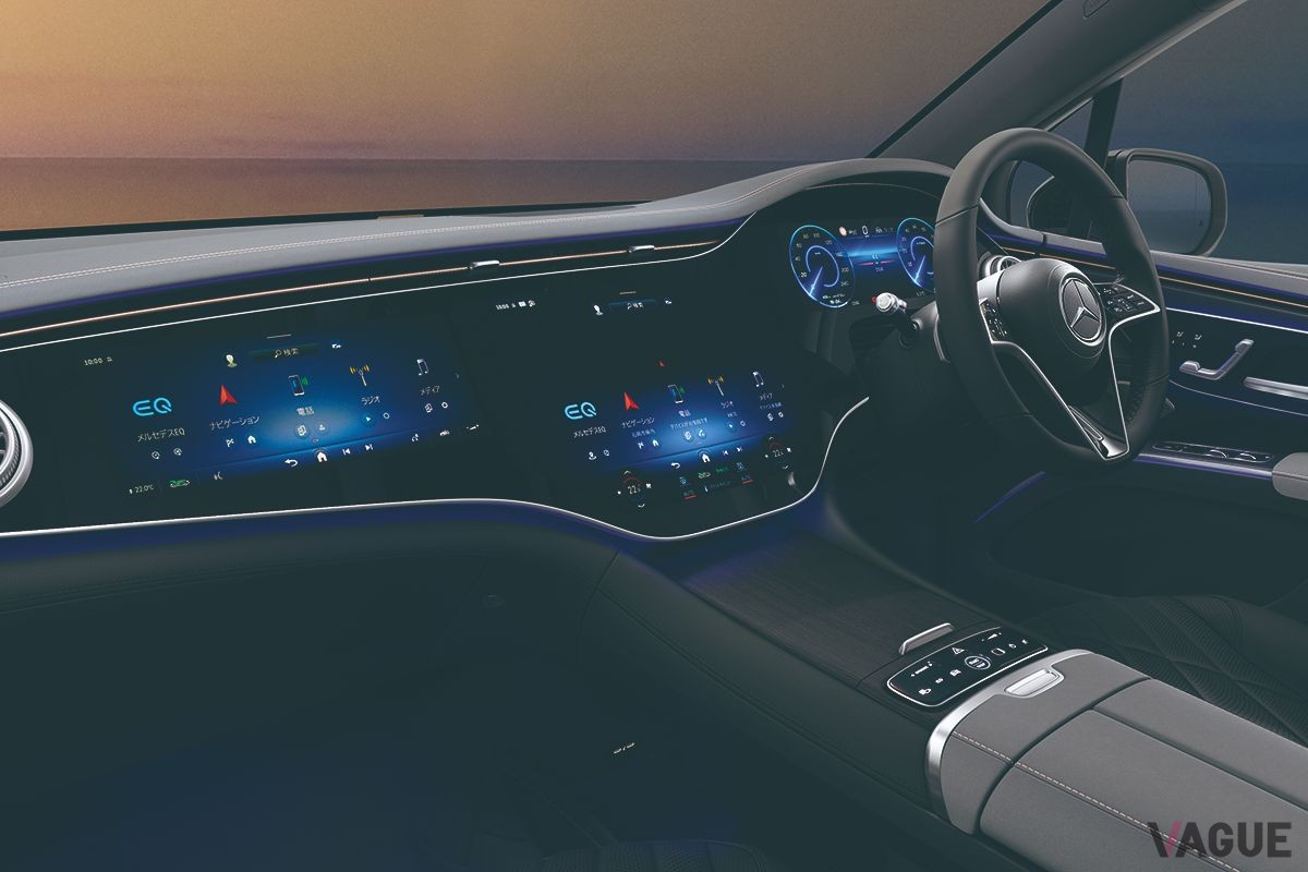 メルセデス・ベンツ新型「EQS SUV」のインテリア