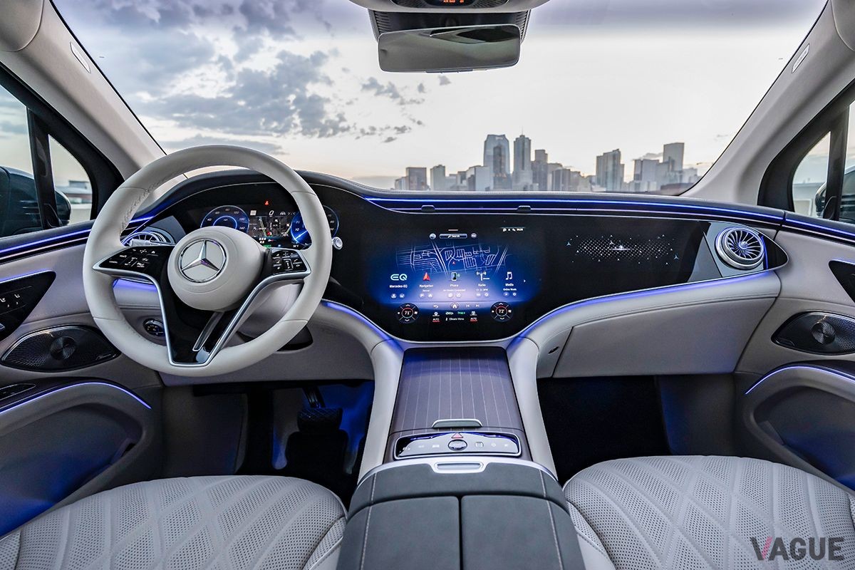 メルセデス・ベンツ新型「EQS SUV」のインテリア