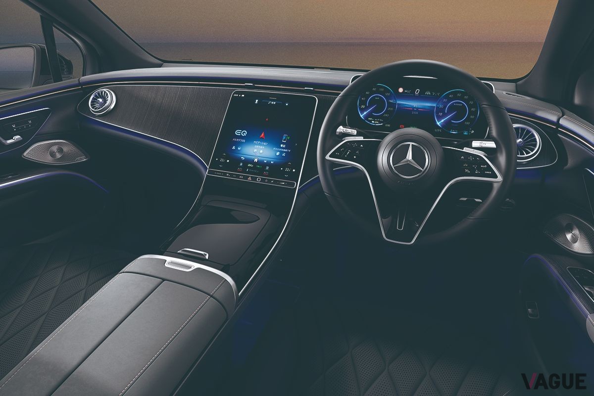 メルセデス・ベンツ新型「EQS SUV」のインテリア