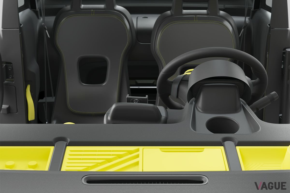 シトロエン新型「マイ・アミ・バギー」のインテリア