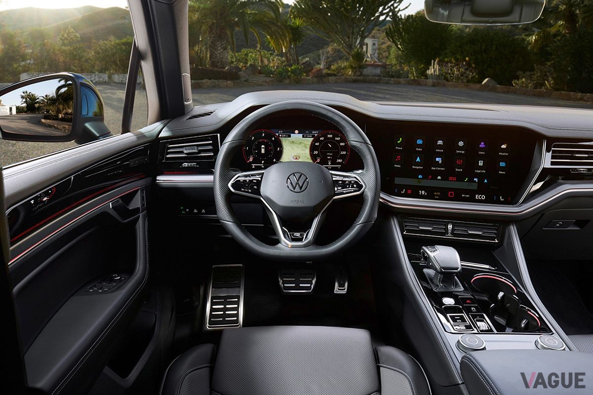 VW新型「トゥアレグ」のインテリア