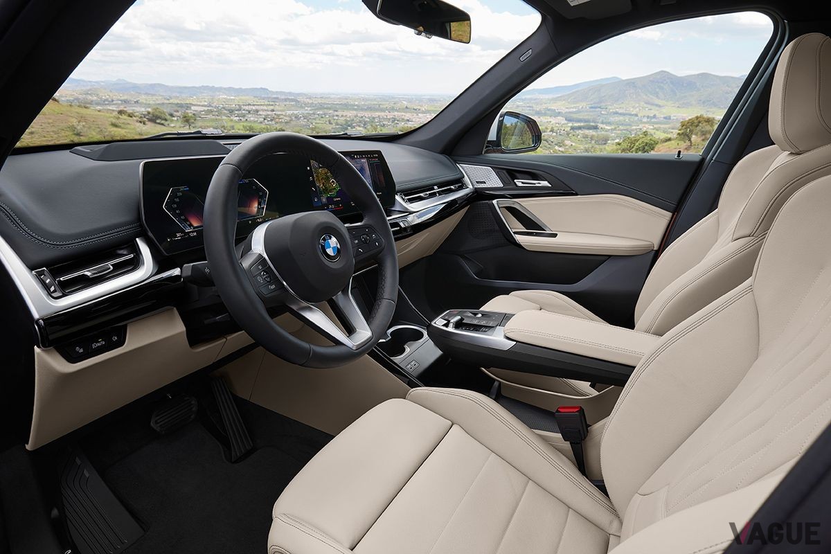 BMW新型X1に追加されたディーゼルモデル「X1 xDrive20d」のインテリア