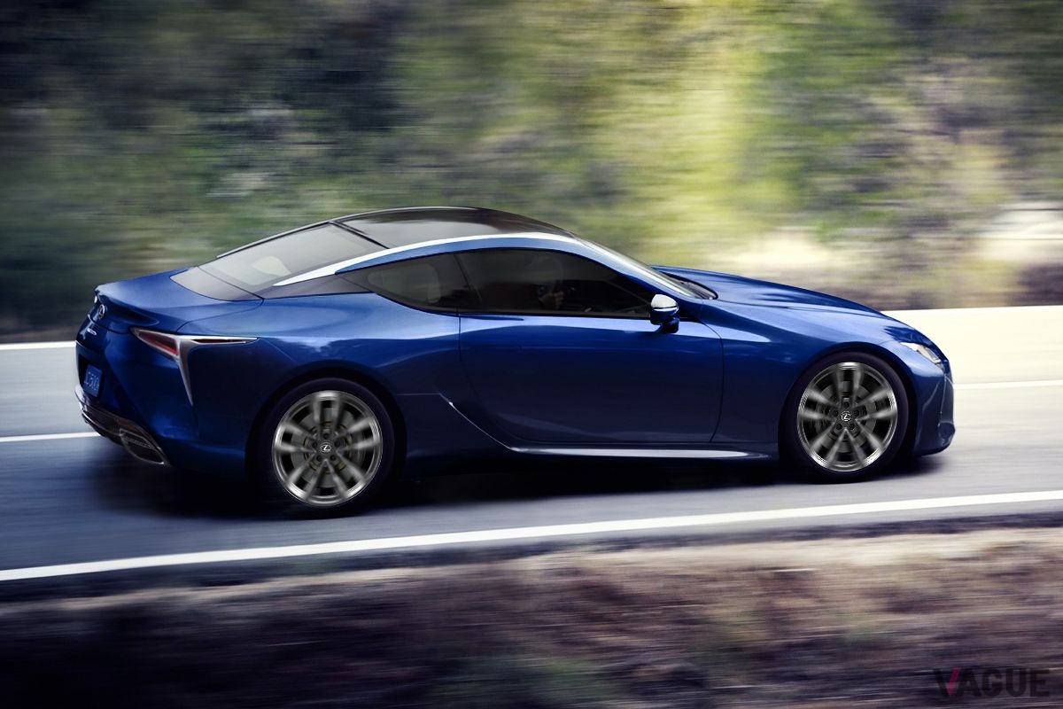 米国で発表されたレクサス「LC」2024年モデル