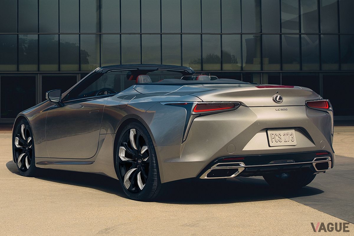 米国で発表されたレクサス「LCコンバーチブル」2024年モデル