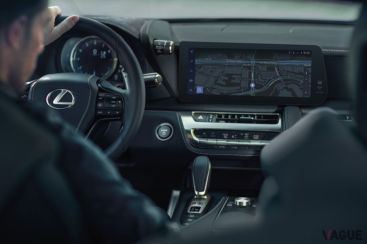 米国で発表されたレクサス「LC」2024年モデルのインテリア