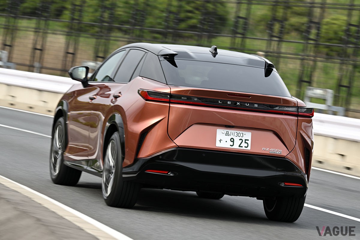 レクサスが理想とする、スッキリと澄んだドライブフィールを具現した電動SUV「RZ450e」
