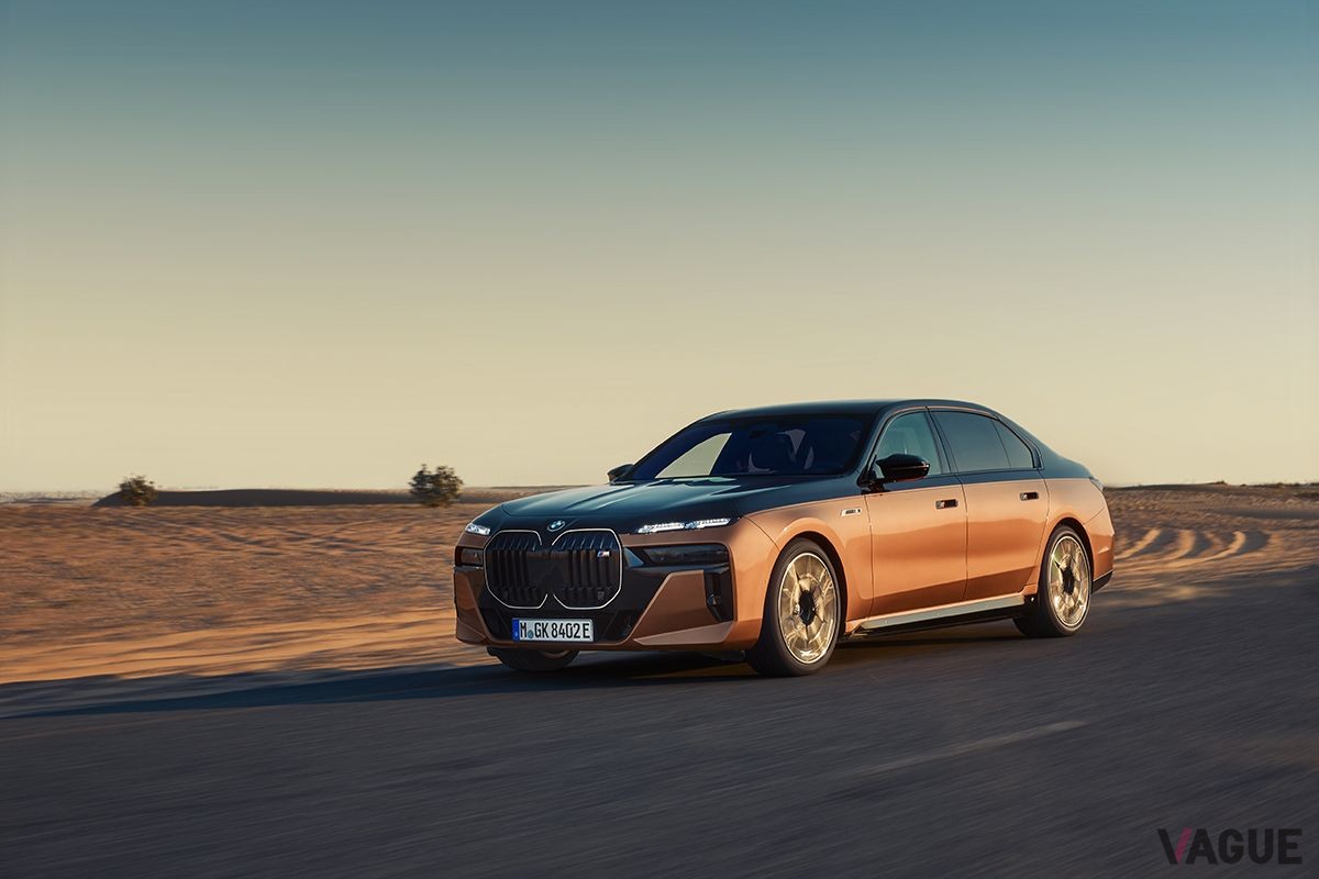BMW新型「i7 M70 xDrive」のインテリア