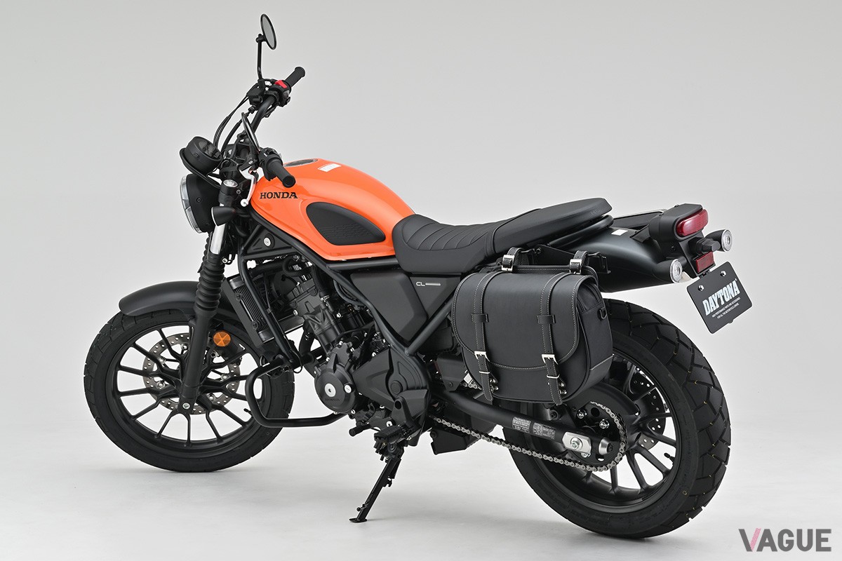 デイトナが今回リリースしたホンダ「CL250」用カスタムパーツは、人気スクランブラーの“旅力”を高めるアイテムばかりだ