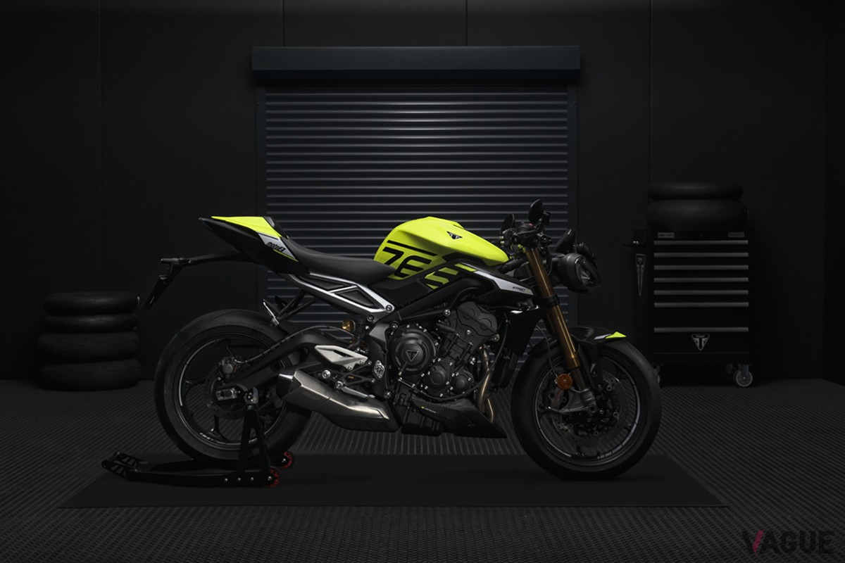 トライアンフ「ストリートトリプル765 Moto2エディション」は、スポーツネイキッド「ストリートトリプル765」の性能をさらに高めた限定モデル