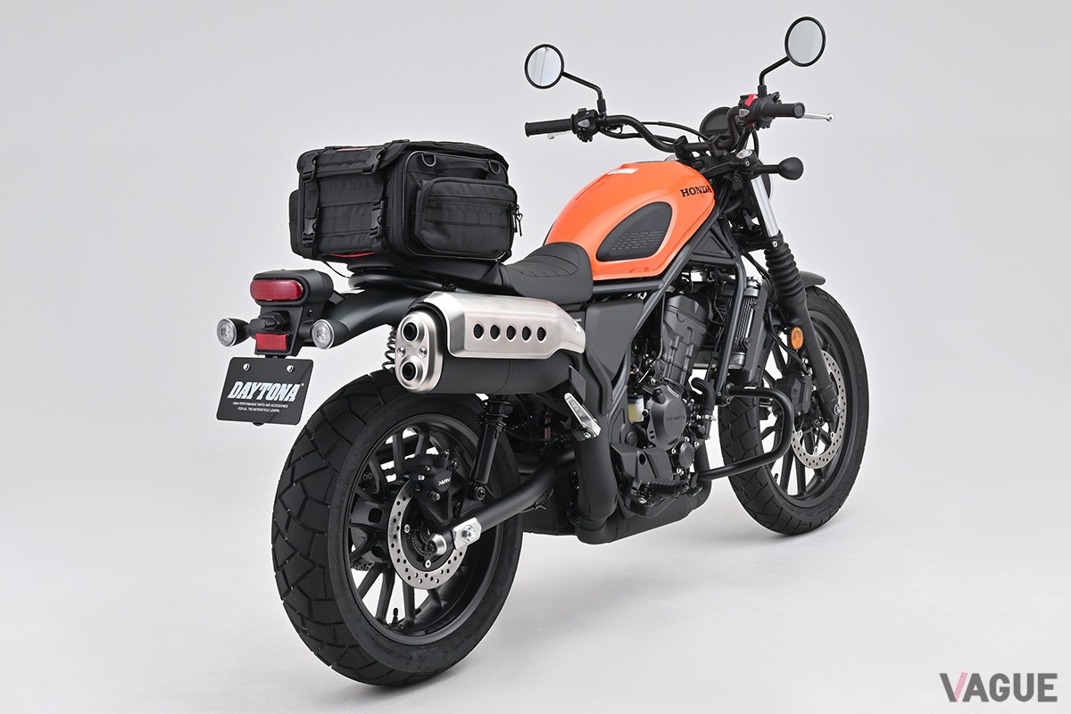 デイトナが今回リリースしたホンダ「CL250」用カスタムパーツは、人気スクランブラーの“旅力”を高めるアイテムばかりだ
