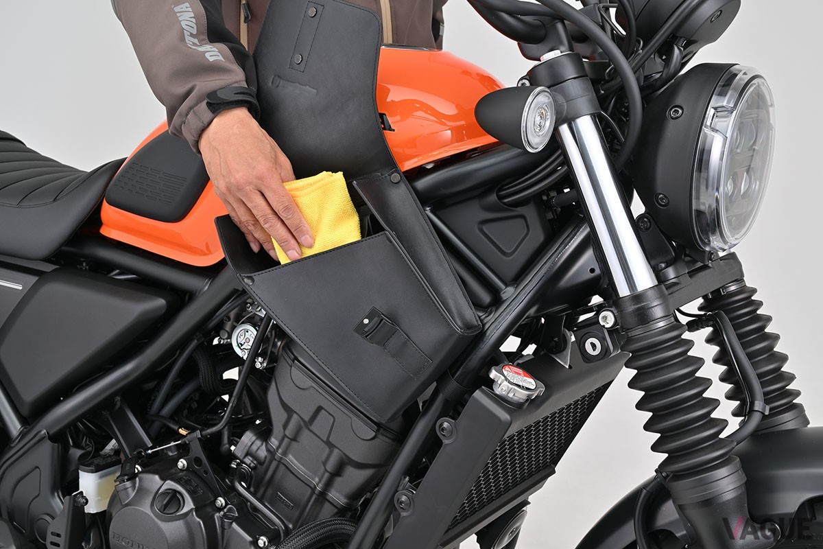ホンダ「CL250」用のデイトナ「Henly BeginsフレームバッグDHS-35」