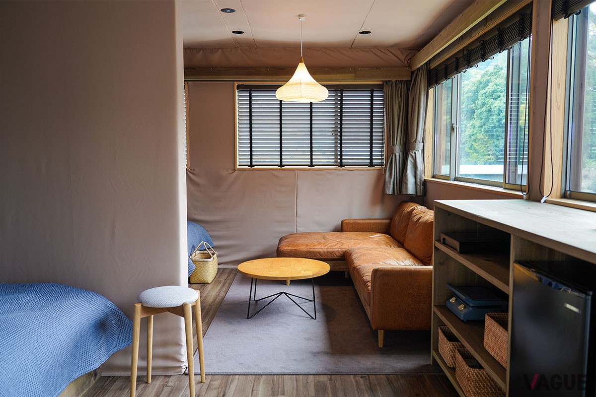 湯河原の人気グランピング施設「THE BASE GLAMPING YUGAWARA」に新客室“THE YUGAWARA”が誕生。1000年の歴史を持つ名湯を贅沢に楽しめる
