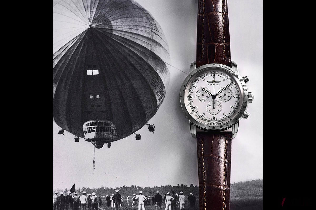 ツェッペリンのブランド100周年を記念したシリーズの日本限定クロノグラフ「100 YEARS ZEPPELIN JAPAN LIMITED CHRONOGRAPH」