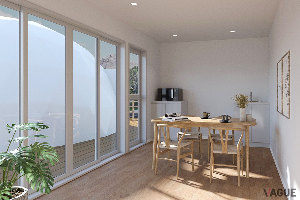 富士五湖での湖上アクティビティを満喫できる、都心からクルマで約90分の山梨県富士河口湖町に誕生したグランピング施設「グランファーム富士河口湖」