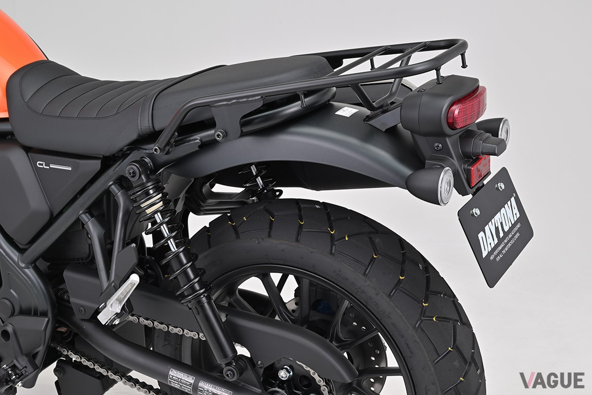 ホンダ「CL250」用のデイトナ「グラブバーキャリア」