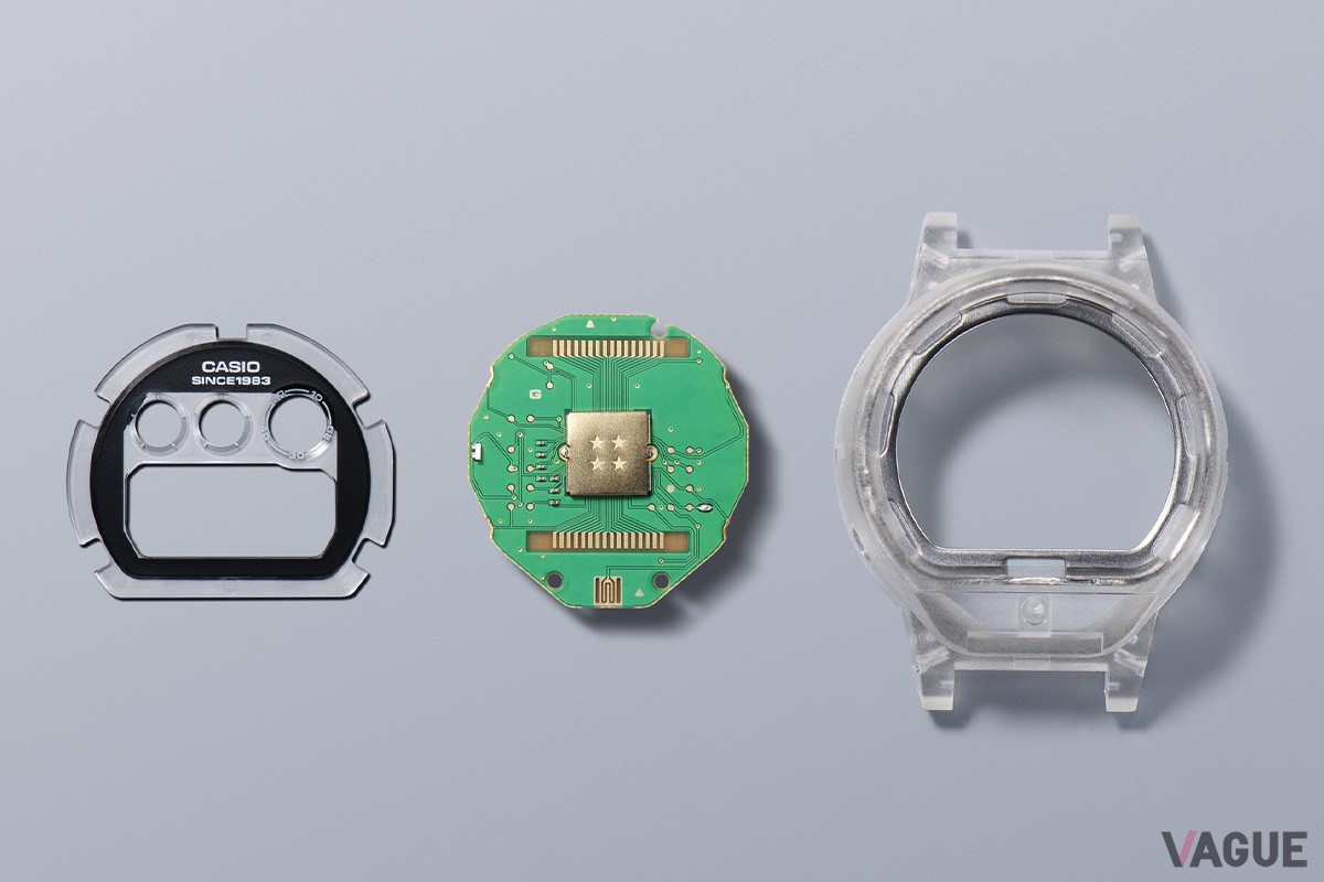 「DW-6940RX」に採用された基盤や部品の一部
