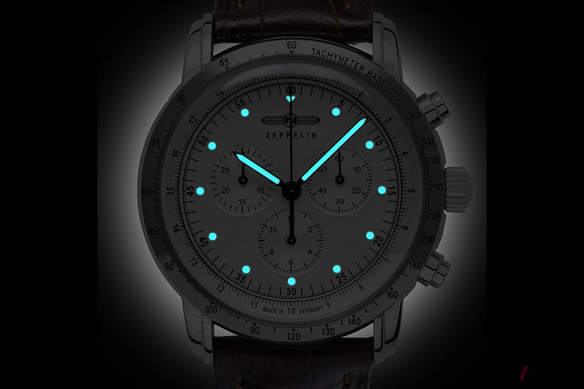 ツェッペリンのブランド100周年を記念したシリーズの日本限定クロノグラフ「100 YEARS ZEPPELIN JAPAN LIMITED CHRONOGRAPH」