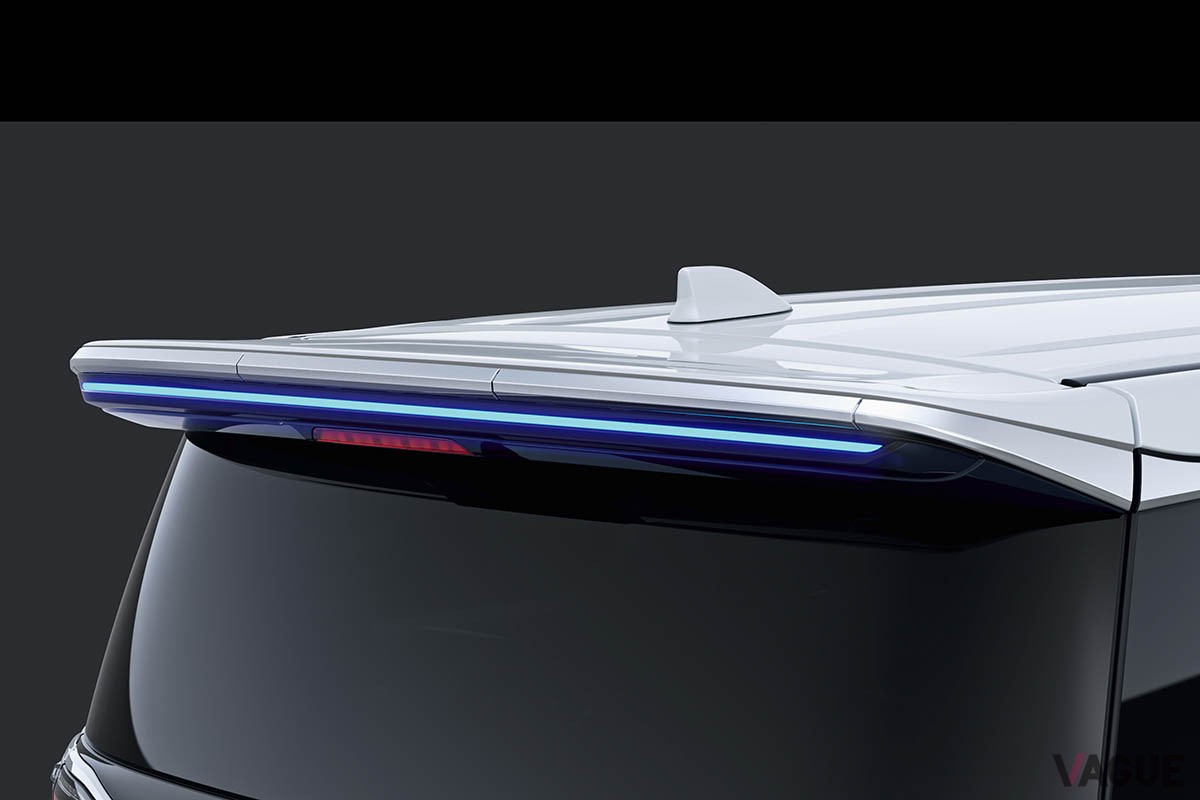 モデリスタが展開するトヨタ新型「アルファード」用カスタマイズパーツは、迫力あるエクステリアをさらにダイナミックに演出してくれる