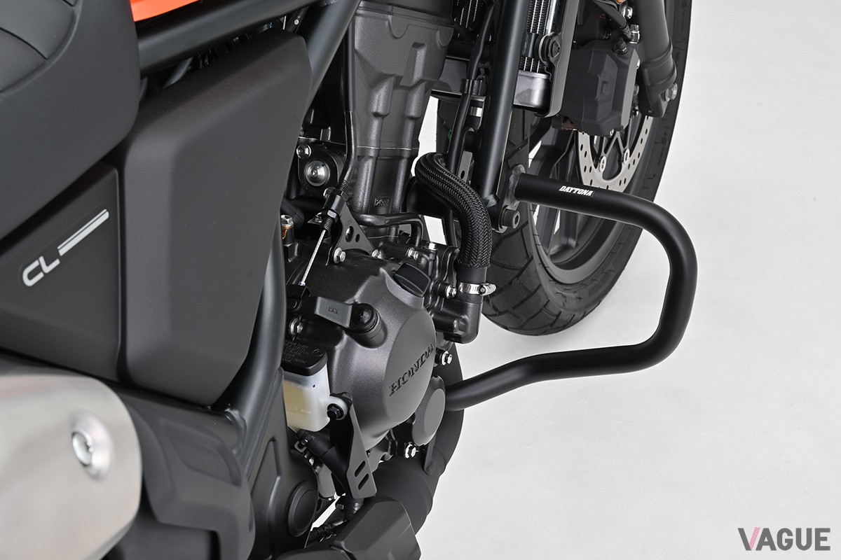 ホンダ「CL250」用のデイトナ「パイプエンジンガード」
