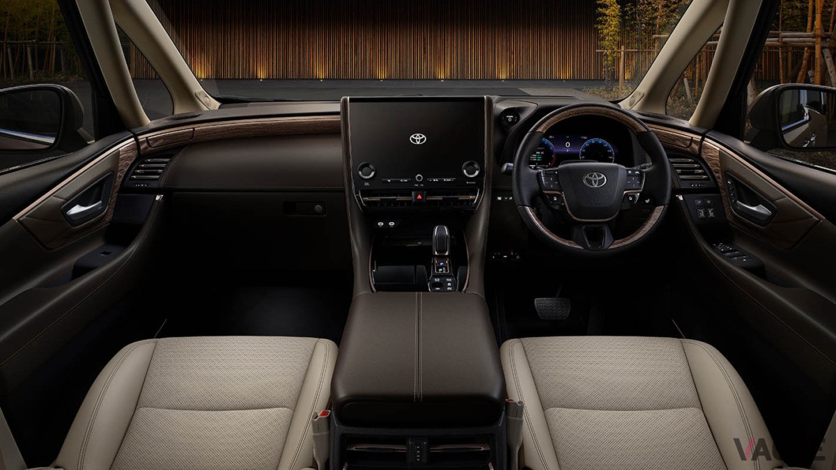 トヨタ新型「アルファード」のインテリア